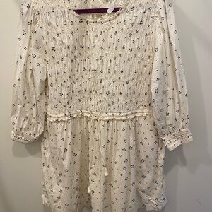 Apiece Apart Smocked Floral Dress